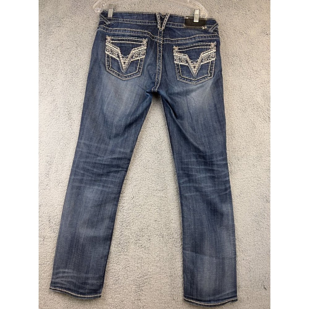 Vigoss Women’s Jeans Pant The Chelsea Boot Cut Blue Jeans SZ 30 Length 33